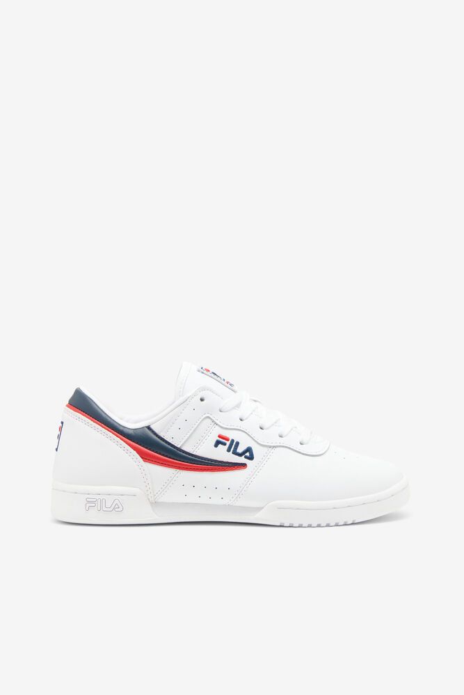 Fila Sneakers Dame Hvite Original Fitness 645903-AZD